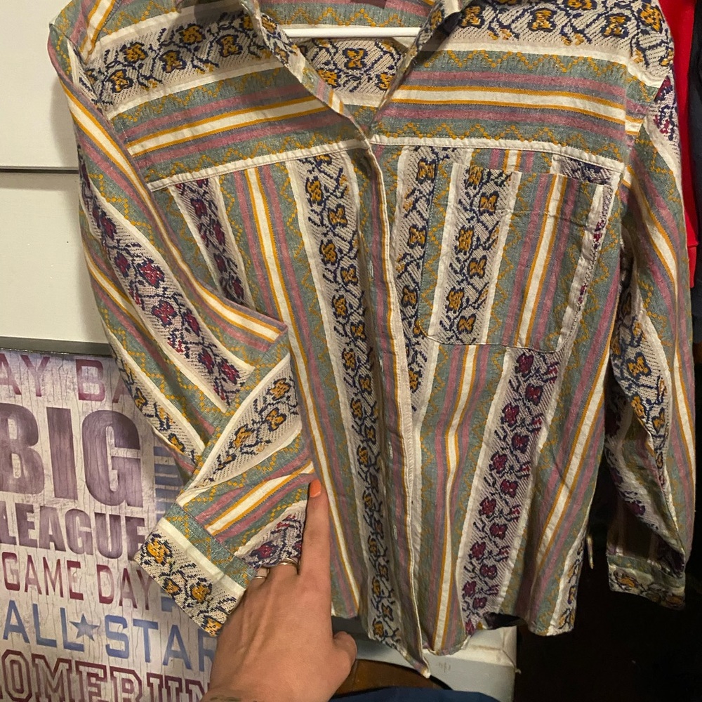 Vintage long sleeve button down
